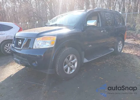 2009 Nissan Armada Se из США, поврежденный, VIN 5N1AA08C19N604488